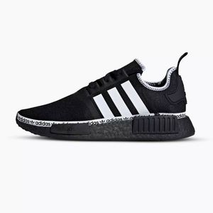 Adidas NMD R1 Logo Strip-Core Black.  Size 10.5.